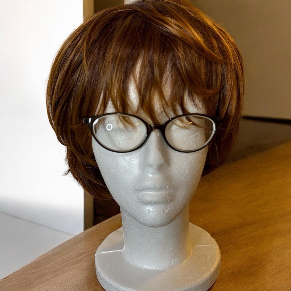 Ellen Tracy, Eyeglass Frames, Lightweight, Dark B… - image 1